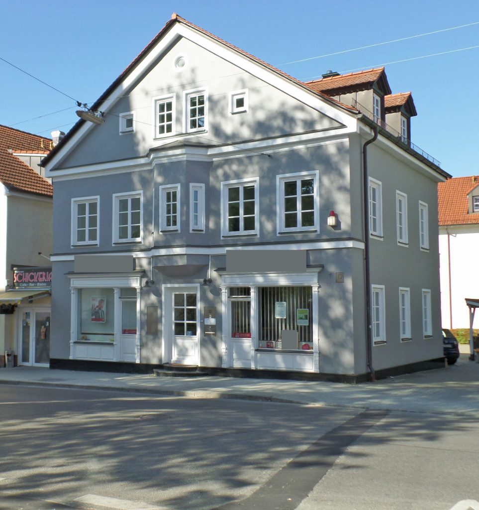 Geschäftshaus Münchener Str. 19 Weilheim, Immobilien Jungermann und Hausner Weilheim iOB
